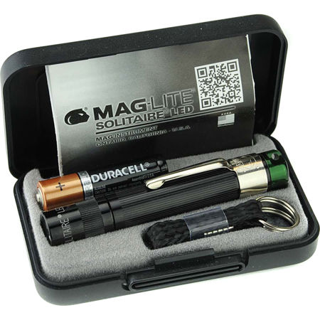 MagLite Spectrum Series Solitaire 1-Cell AAA Green LED Flashlight, Presentation Box