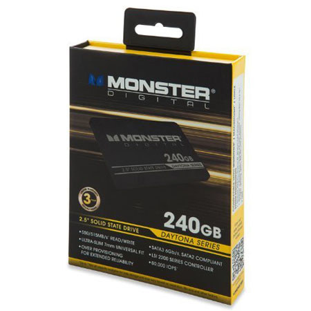 Monster Digital DAYTONA 240GB Solid State Drive