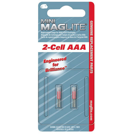 Maglite LM3A001 Mini Mag Lamp, 2/Pack