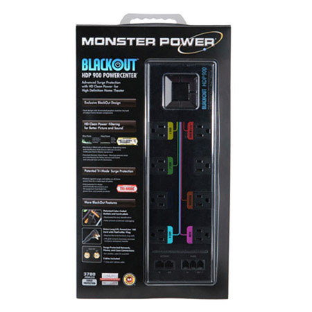 Monster Cable MP HDP 900 Power Blackout PowerCenter