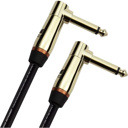 Monster Cable 8" Prolink Monster Rock Pro Audio Cable, Right Angle-Right Angle