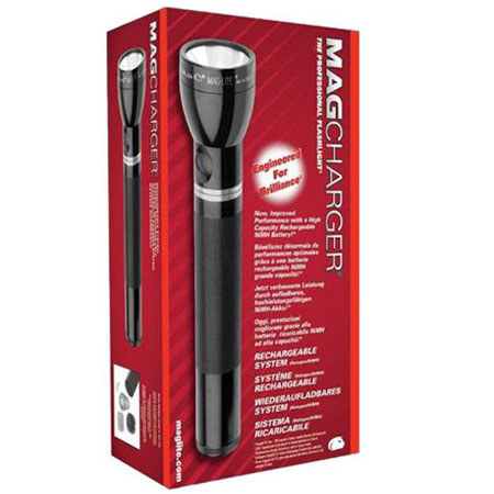 Maglite RE6019 Rechargeable Flashlight with 12V Direct Wire