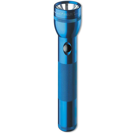 Maglite S2D116 2-Cell D Star Flashlight, Blue