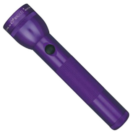 MagLite 2-Cell D Flashlight with 2 Xenon Lamps, 27 Lumens, Purple