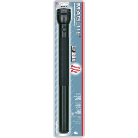 Maglite S6D016 6-Cell D Star Flashlight, Black