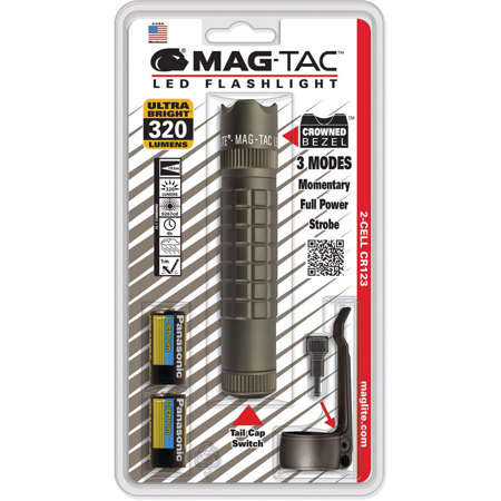 Maglite SG2LRB6 Mag-Tac LED Flashlight, Foliage Green