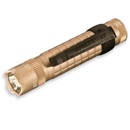 Maglite SG2LRD6 Mag-Tac LED Flashlight, Coyote Tan