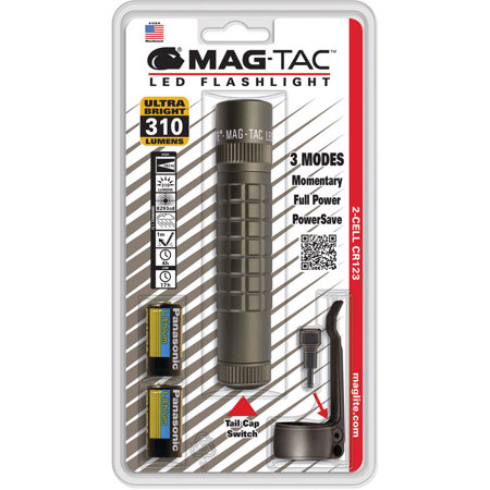 Maglite SG2LRF6 Mag-Tac LED Flashlight, 310 Lumens, Foliage Green