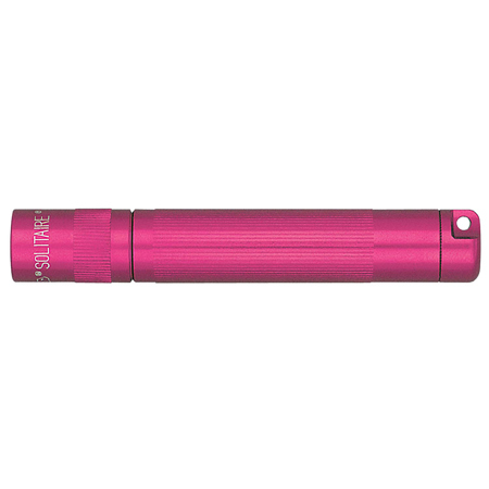 MagLite Solitaire 1-Cell AAA LED Flashlight, Blister Packaging, Hot Pink