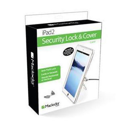 Maclocks iPad Lock and Security Case Bundle for iPad 2/3/4, Clear