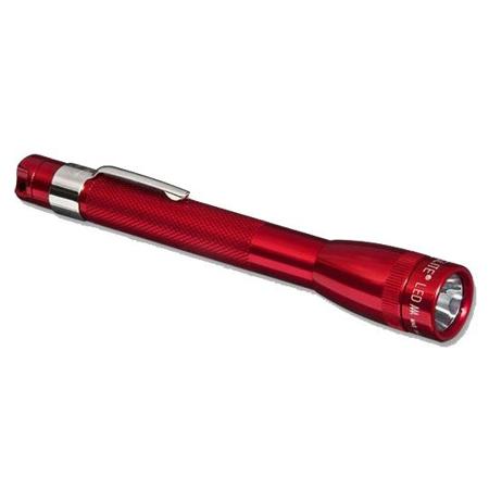 MagLite Mini MagLite 2-Cell AA LED Flashlight Combo Pack, Red