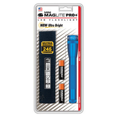 Maglite SP+P11H Mini Pro+ LED Flashlight, Blue