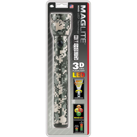 Maglite ST3DMR6 3-D Cell LED Flashlight, Universal Camo