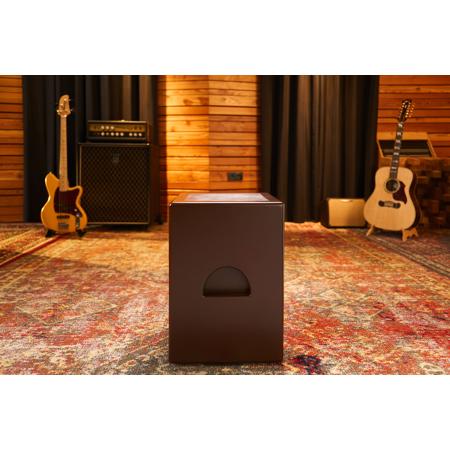 Subwoofer Series Jumbo Bass Cajon, Walnut Frontplate