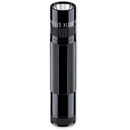 Maglite XL200-S3016 LED Flashlight with 3 AAA Battery, Black