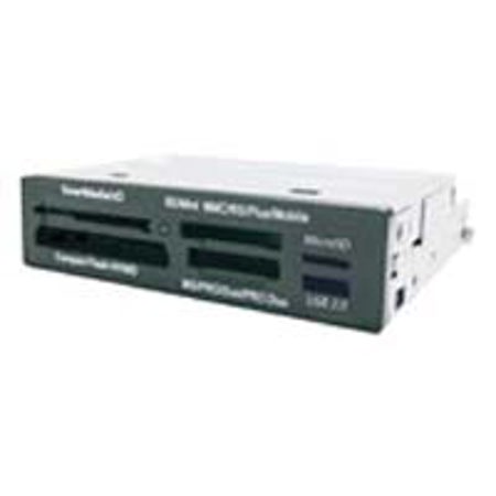 MediaGear 16-in-1 Drive Bay Media Reader/Writer with USB 1.1 & USB 2.0, Black