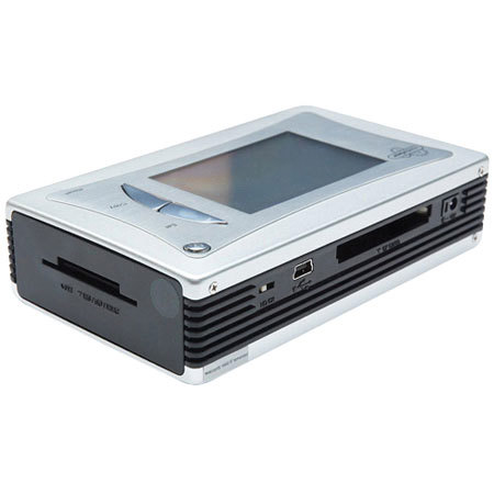 MediaGear Flash HD to Go Portable 20GB Hard Drive with Flash Memory Slots.