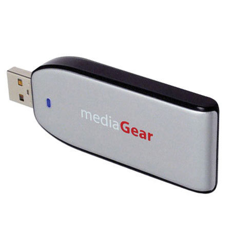 MediaGear Keychain Memory Card Reader for Compact Flash Cards, USB Interface