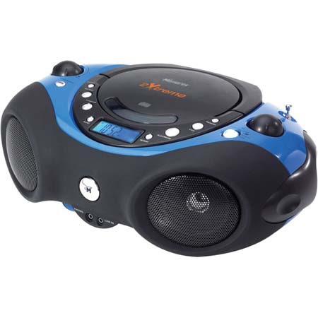 Memorex MP3851SP Sport CD Boombox with AM/FM Digital Display #00678