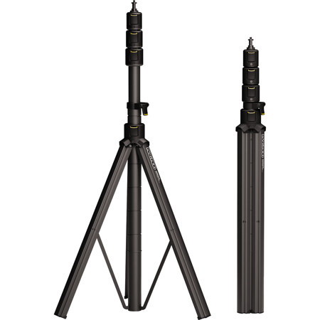 MagMod MagStand 9 Pro 9' 4-Section Aluminum Light Stand, 2-Pack