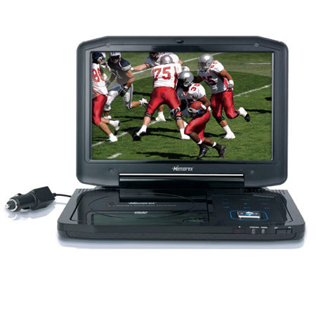 Memorex MVDP1102 Portable 10.2" Widescreen Portable DVD Player with Built-in MP3 Decoder and Remote