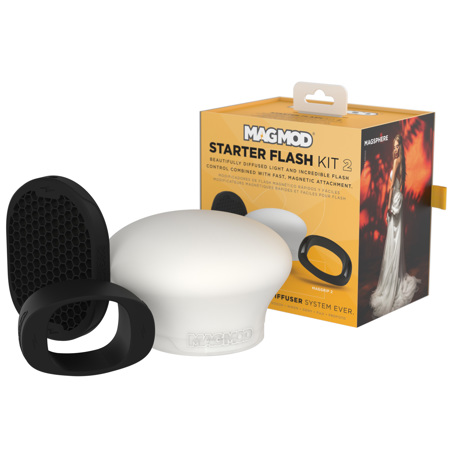MagMod Starter Flash Kit 2 with MagGrip 2, MagGrid 2 and MagSphere
