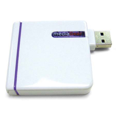 MediaGear XtraDrive 2.0, Flash Media Reader / Writer for CompactFlash Cards Types I and II, up to 1 GB