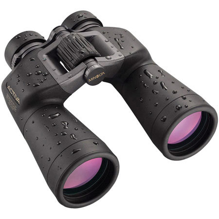 Konica - Minolta 10x50 Activa WP-FP, Weather Proof & Fog Proof Porro Prism Binocular with 6.5 Degree Angle of View (Demo without original box)