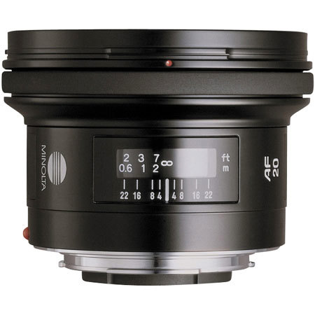 Minolta 20mm f/2.8 Super Wide Angle Auto Focus Lens