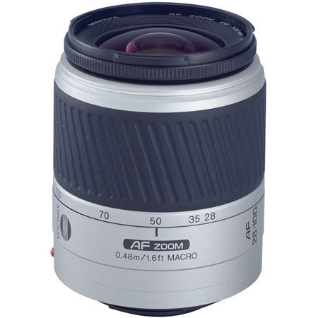 Minolta Minolta 28-100mm f/3.5-5.6 AF Wide Angle-Telephoto Auto Focus D Zoom Lens - Silver finish