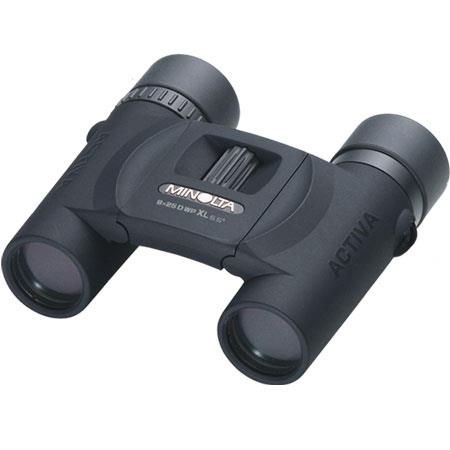 Konica - Minolta 8x25 Activa D-WP-XL Pocket, Water Proof Roof Prism  Binocular with 5.5 Degree Angle of View, U.S.A.