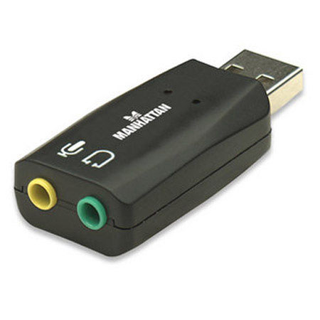 Manhattan Hi-Speed USB 3-D Sound Adapter