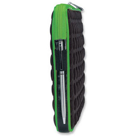 Manhattan Tablet Bubble Case, Black/Green