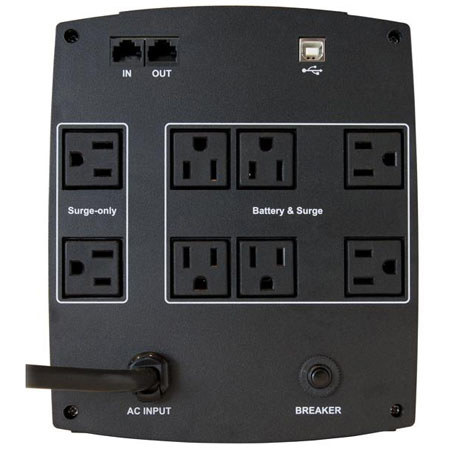 Minuteman PRO1100LCD Line Interactive UPS with 8 Outlets