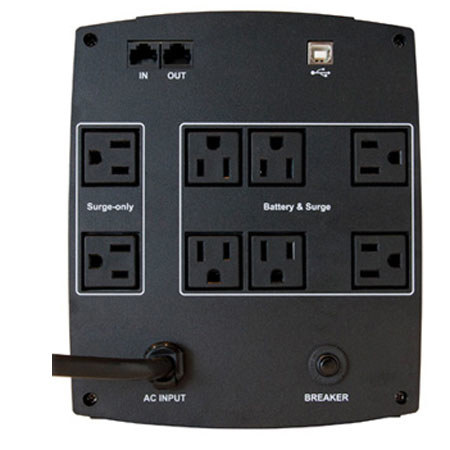 Minuteman PRO1500LCD Line Interactive UPS with 8 Outlets
