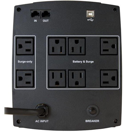 Minuteman PRO700LCD Line Interactive UPS with 8 Outlets