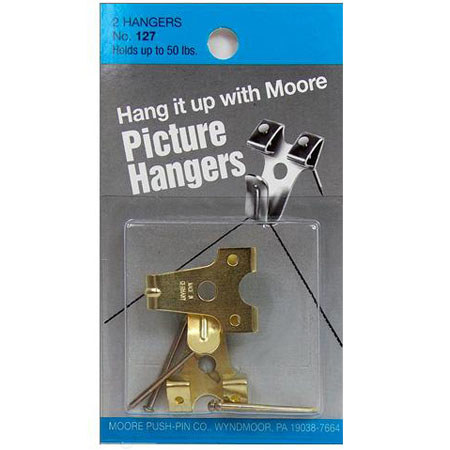 Moore 50LB. PICTURE HANGERS WITH NAILS