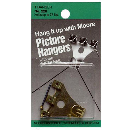Moore 75lbs Hanger with Super Nail