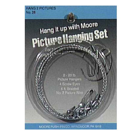 Moore Two Picture Hanging Set