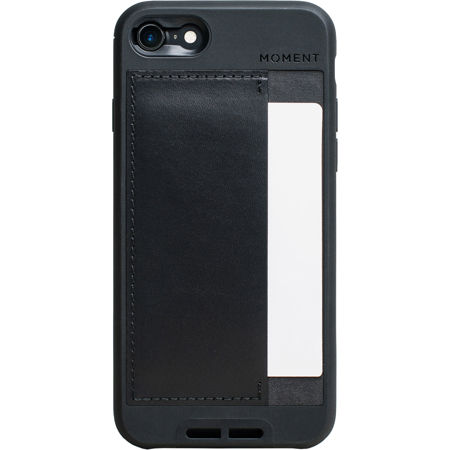 Moment iPhone 7/8 Wallet Photo Case, Black Leather