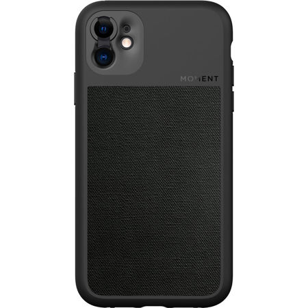 Moment iPhone 11 Photo Case, Black Canvas