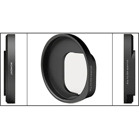 Moment 67mm Snap-On Filter Adapter for Apple iPhone 15/16 Pro and Pro Max