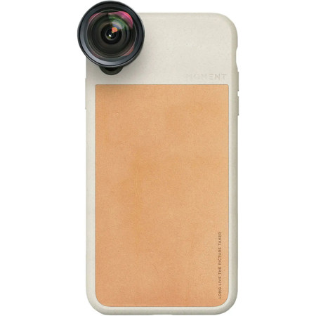 Moment iPhone XS Max Photo Case, Tan Leather