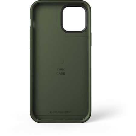 Moment Thin Case for Apple iPhone 12, Olive Green