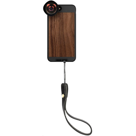 Moment Leather Wrist Strap, Black