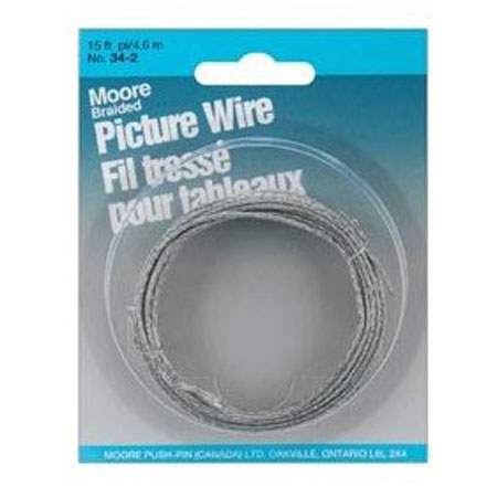 Moore 12 Strand 15' Picture Wire