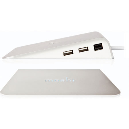 Moshi iLynx 800 FireWire 800/USB 2 Combo Hub, Silver