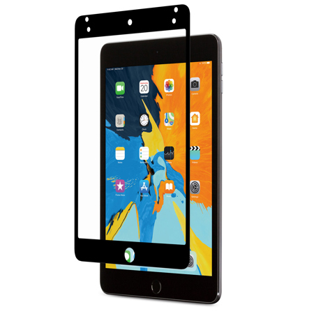 Moshi iVisor AG Washable Screen Protector for iPad Mini, Black (Matte/Clear)