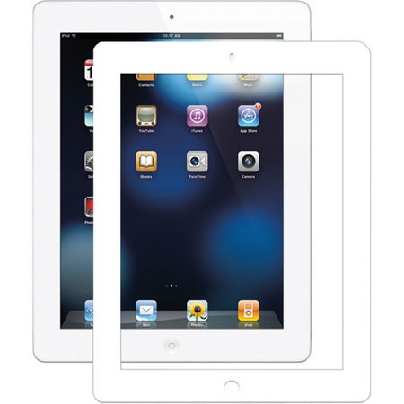 Moshi iVisor Screen Protector for iPad 2, White