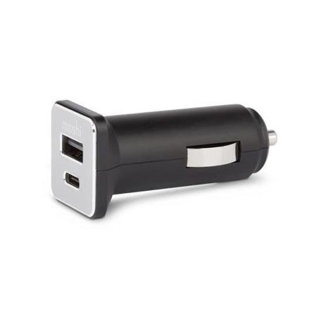 Moshi USB-C Car Charger, Black